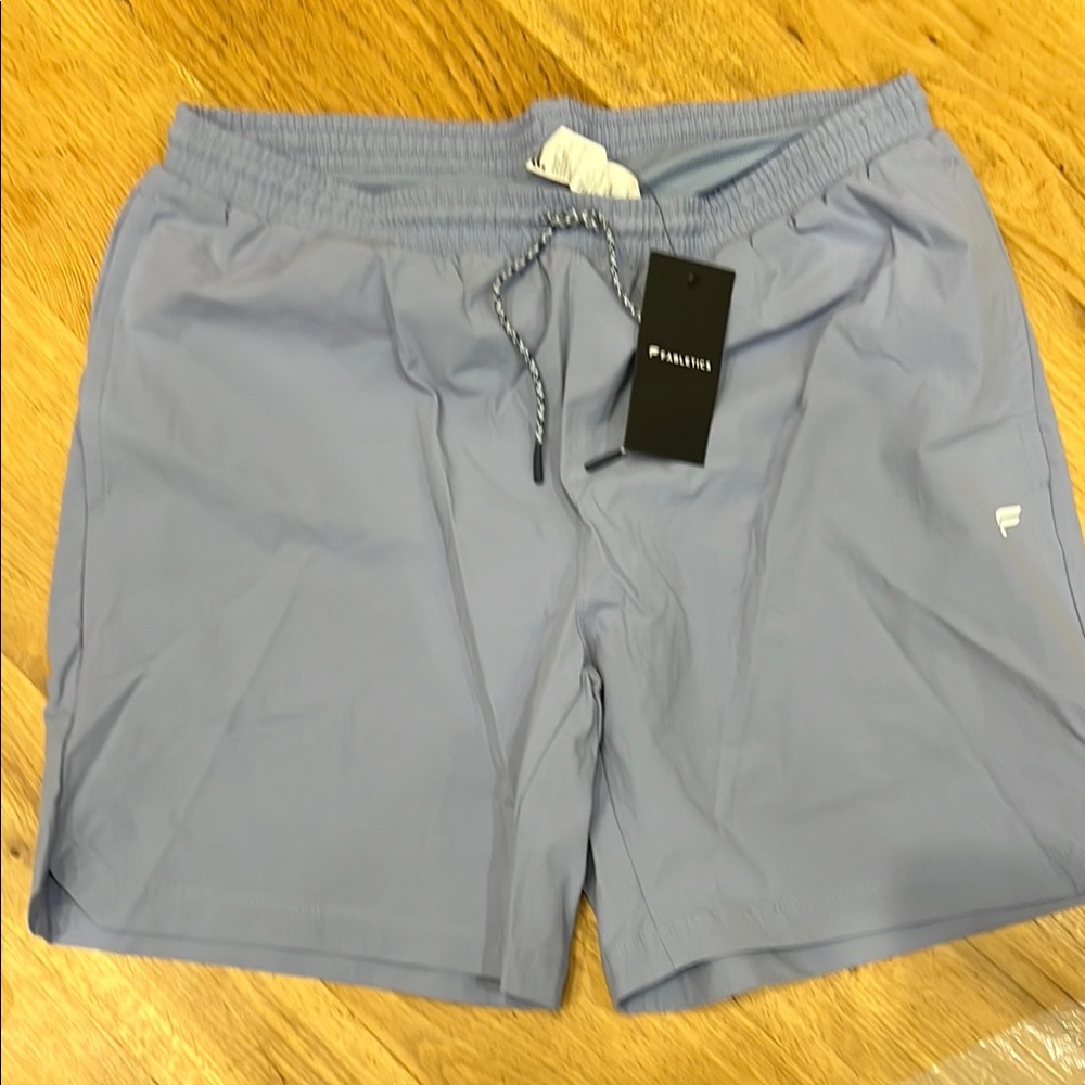 Fabletics Light Blue Athletic Shorts
